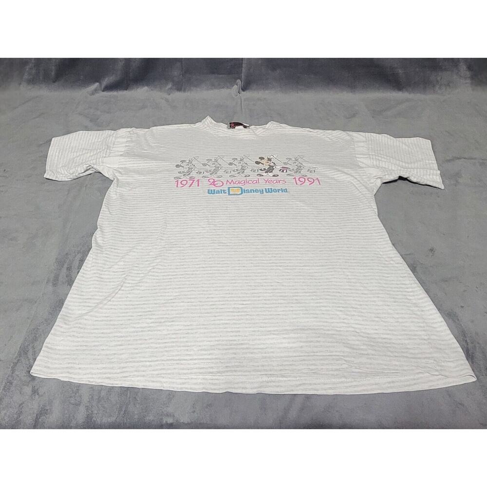 Vintage Mickey Walt Disney World 20 Magical Years 1971-1991 T-Shirt